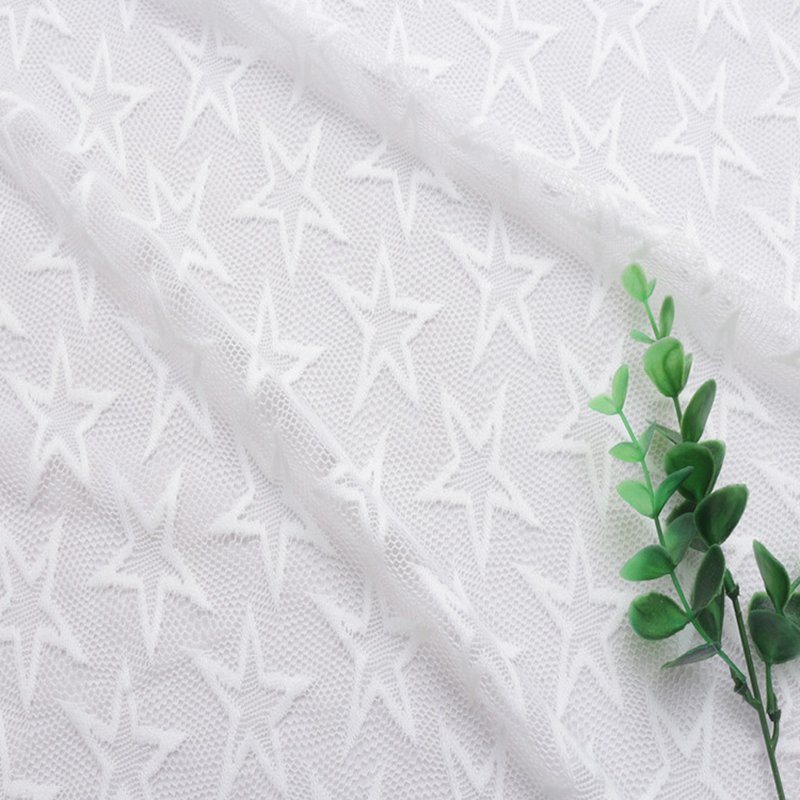 Lace Fabric Cutwork Women's Nylon for Women's Wear Wholesale Supplier 3